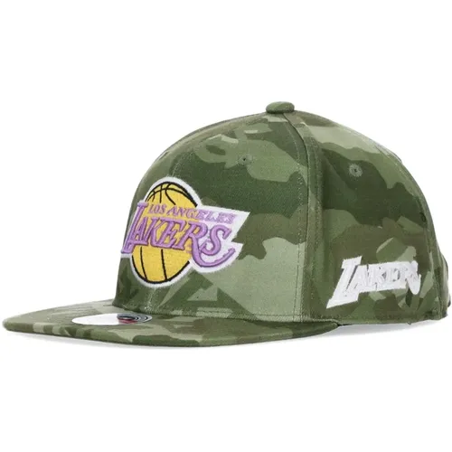 Caps, unisex, , Size: L/XL NBA Tonal Camo Lakers Cap - Mitchell & Ness - Modalova