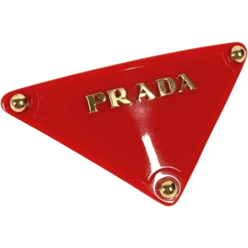 Pre-owned Accessories, female, , Size: ONE SIZE Pre-owned Fabric hair-accessories - Prada Vintage - Modalova