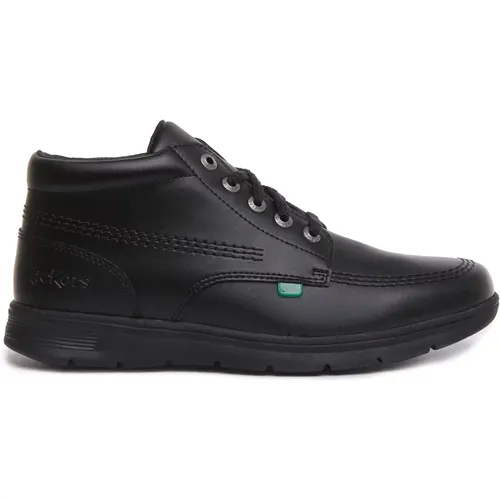 Lace Hi Leather Shoes , male, Sizes: 8 UK, 6 UK, 11 UK, 7 UK, 9 UK, 10 UK - Kickers - Modalova