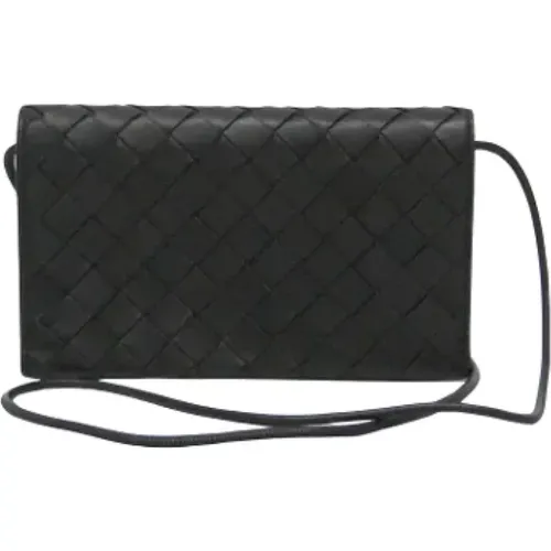 Pre-owned Wallets, female, , Size: ONE SIZE Pre-owned Leather wallets - Bottega Veneta Vintage - Modalova