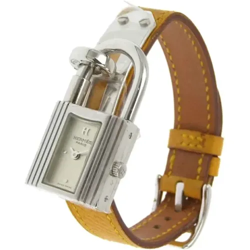 Pre-owned Silver watches , female, Sizes: ONE SIZE - Hermès Vintage - Modalova