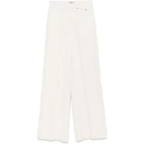 Wide Trousers, female, , Size: L Wide Trousers - Herno - Modalova