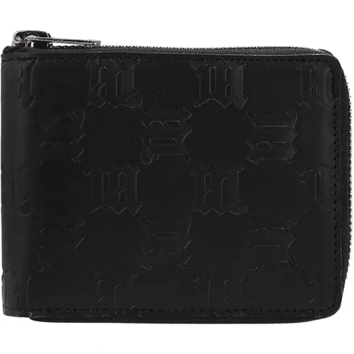 Wallet with M monogram , male, Sizes: ONE SIZE - Misbhv - Modalova