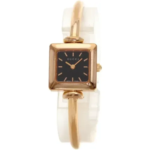 Pre-owned Watches, female, , Size: ONE SIZE Pre-owned Metal watches - Gucci Vintage - Modalova