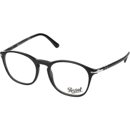 Glasses, male, , Size: 52 MM Stylish Eyeglasses - Persol - Modalova