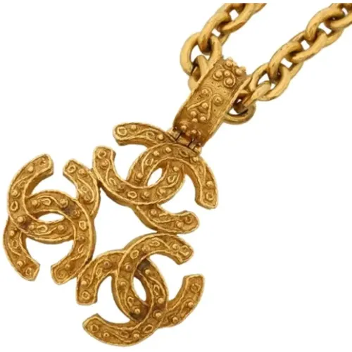 Pre-owned Jewellery, female, , Size: ONE SIZE Pre-owned Metal chanel-jewelry - Chanel Vintage - Modalova