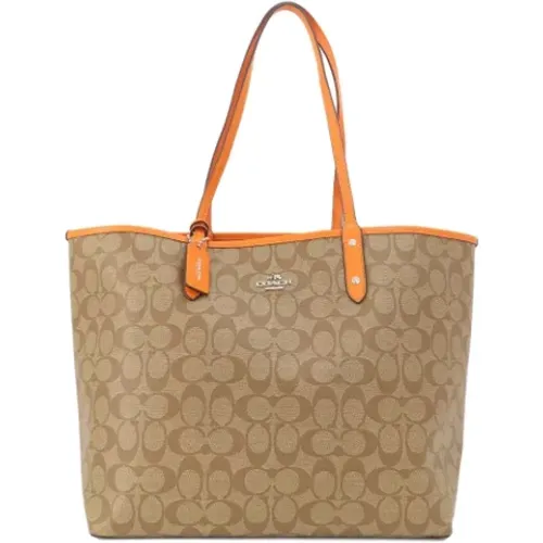 Pre-owned Tote Bags, female, , Size: ONE SIZE Pre-owned Fabric totes - Coach Pre-owned - Modalova