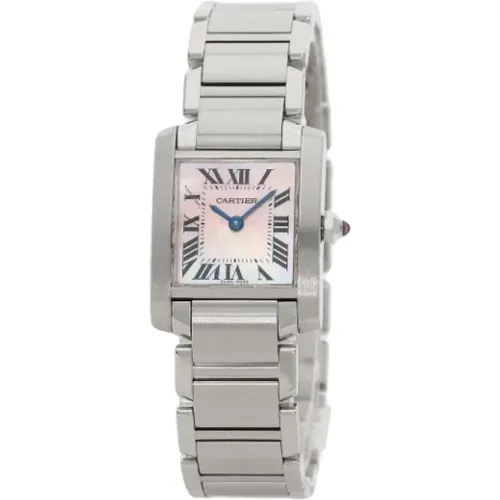 Pre-owned Watches, female, , Size: ONE SIZE Pre-owned Glass watches - Cartier Vintage - Modalova