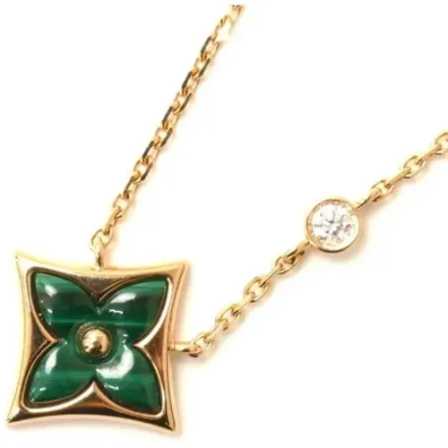 Pre-owned Rose Gold necklaces , female, Sizes: ONE SIZE - Louis Vuitton Vintage - Modalova
