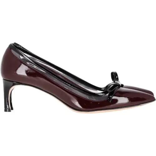 Pre-owned Pumps, female, , Size: 6 US Pre-owned Leather heels - Miu Miu Pre-owned - Modalova