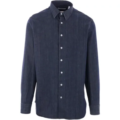 Cotton Denim Shirt , male, Sizes: M, L, S, XL - Lardini - Modalova