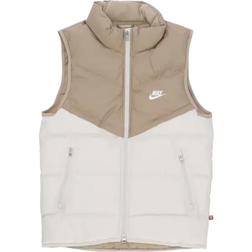 Vests, male, , Size: L Windrunner Vest Sleeveless Down Jacket - Nike - Modalova