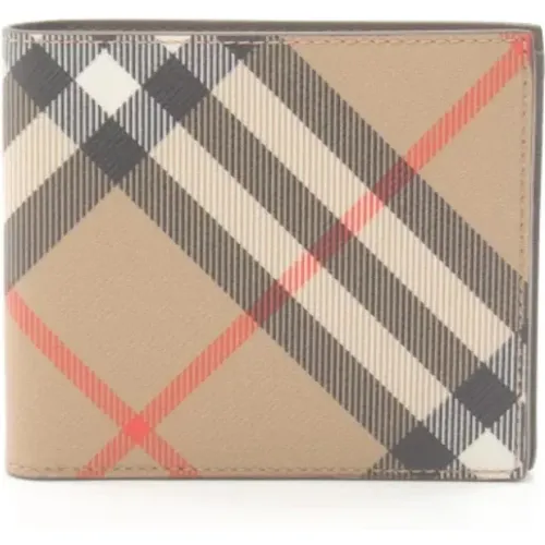 Pre-owned Canvas wallets , male, Sizes: ONE SIZE - Burberry Vintage - Modalova