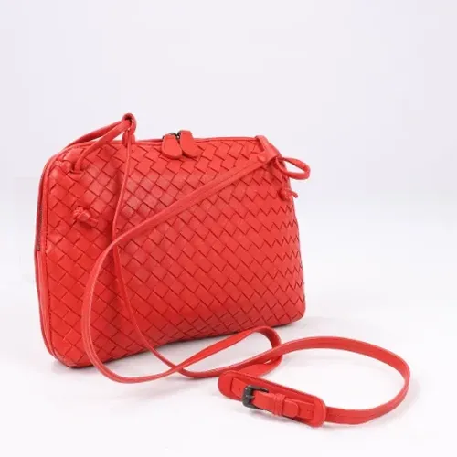 Pre-owned Cross Body Bags, female, , Size: ONE SIZE Pre-owned Leather handbags - Bottega Veneta Vintage - Modalova