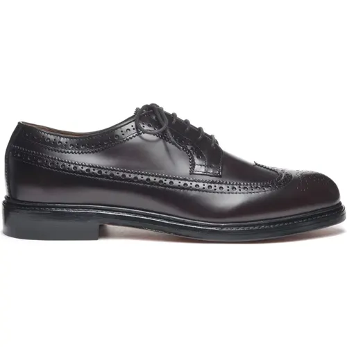 Braune Longwing Brogues , Herren, Größe: 41 1/2 EU - Sebago - Modalova