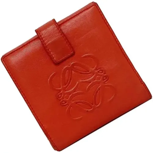 Pre-owned Wallets, female, , Size: ONE SIZE Pre-owned Leather wallets - Loewe Pre-owned - Modalova