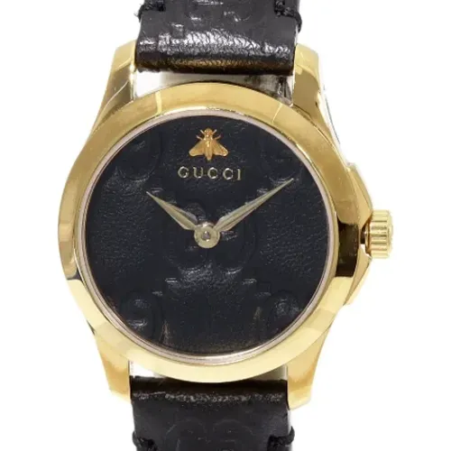 Pre-owned Watches, female, , Size: ONE SIZE Pre-owned Metal watches - Gucci Vintage - Modalova