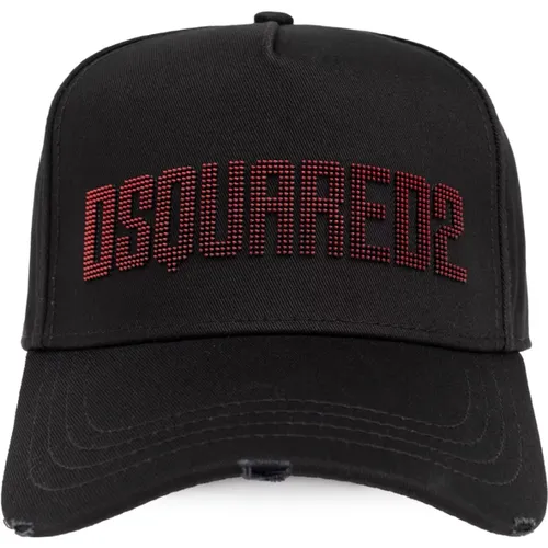 Caps, male, , Size: ONE SIZE Baseball Cap - Dsquared2 - Modalova