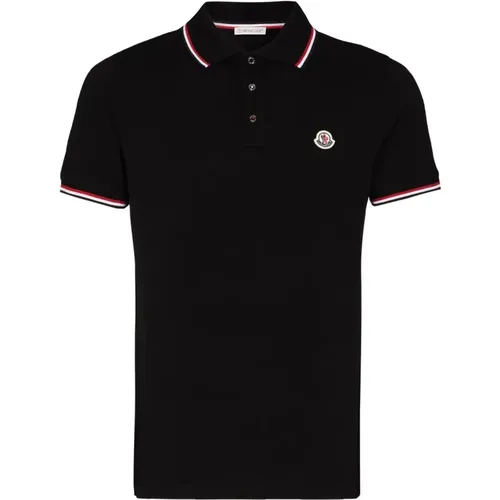 Classic Logo Polo Shirt , male, Sizes: L - Moncler - Modalova