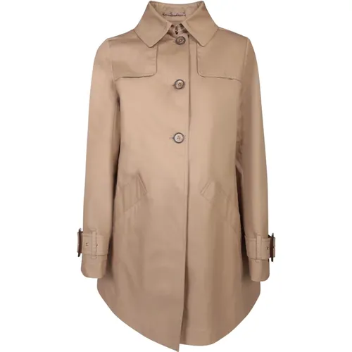 Beiger Trenchcoat Eleganter Stil - Herno - Modalova