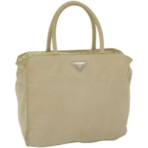 Pre-owned Tote Bags, female, , Size: ONE SIZE Pre-owned Nylon handbags - Prada Vintage - Modalova