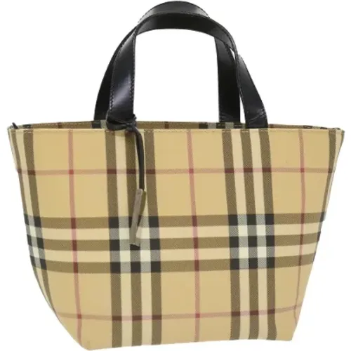 Pre-owned Tote Bags, female, , Size: ONE SIZE Pre-owned Nylon handbags - Burberry Vintage - Modalova