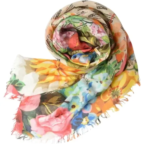 Pre-owned Silk scarves , female, Sizes: ONE SIZE - Gucci Vintage - Modalova