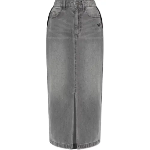 Denim Skirts, female, , Size: M Denim skirt - adidas Originals - Modalova