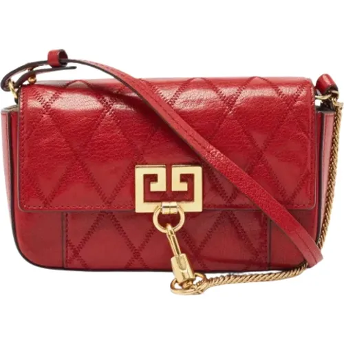 Pre-owned Cross Body Bags, female, , Size: ONE SIZE Pre-owned Leather crossbody-bags - Givenchy Pre-owned - Modalova