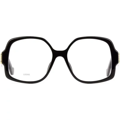 Chunky Anagram Large Eyeglass Frames , female, Sizes: 54 MM - Loewe - Modalova