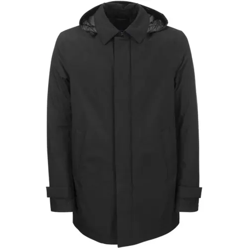 Trench Coats, male, , Size: 2XL Windproof Waterproof Breathable Jacket - Herno - Modalova