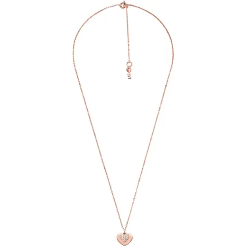 Necklaces, female, , Size: ONE SIZE Women's chain rose gold Mkc1120An791 - Michael Kors - Modalova