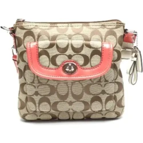 Pre-owned Cross Body Bags, female, , Size: ONE SIZE Pre-owned Fabric shoulder-bags - Coach Pre-owned - Modalova