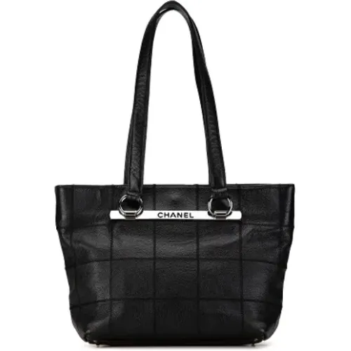 Pre-owned Tote Bags, female, , Size: ONE SIZE Pre-owned Leather shoulder-bags - Chanel Vintage - Modalova