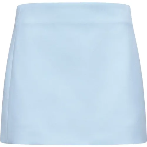 Column Skirt Mini , female, Sizes: S, M - Wardrobe.nyc - Modalova