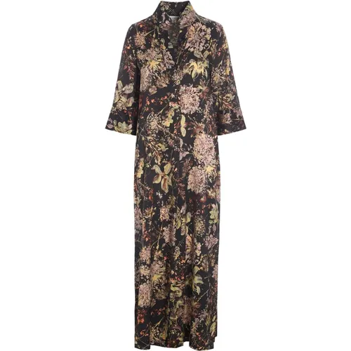 Botanisches Rooibos Kimono Kleid , Damen, Größe: M - Dea Kudibal - Modalova