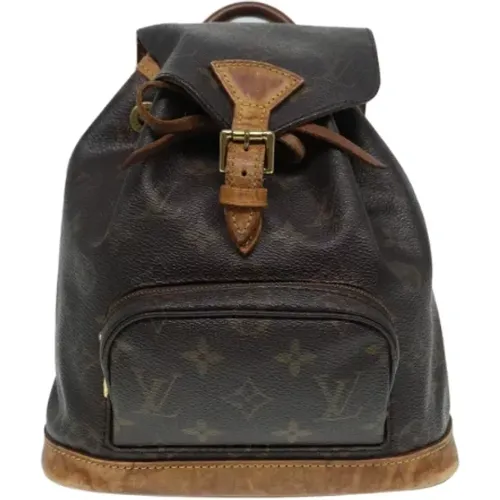 Pre-owned Backpacks, female, , Size: ONE SIZE Pre-owned Canvas backpacks - Louis Vuitton Vintage - Modalova