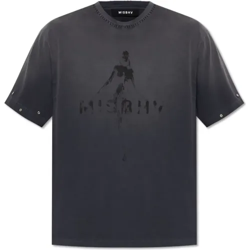T-Shirts, male, , Size: XL T-shirt with logo - Misbhv - Modalova