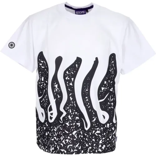 T-Shirts, male, , Size: XL Stamp Tee Short Sleeve T-shirt - Octopus - Modalova