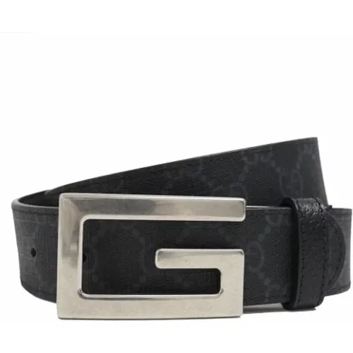 Pre-owned Belts, female, , Size: ONE SIZE Pre-owned Leather belts - Gucci Vintage - Modalova