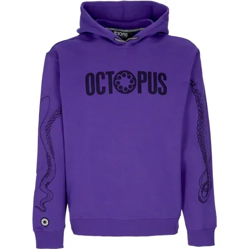 Hoodies, male, , Size: XL Logo Hoodie Long Sleeve - Octopus - Modalova