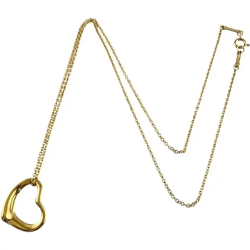 Pre-owned Jewellery, female, , Size: ONE SIZE Pre-owned Gold necklaces - Tiffany & Co. Pre-owned - Modalova