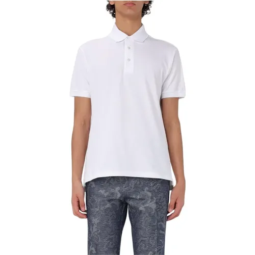 Polo Shirts, male, , Size: S Polo Shirt Classic Cotton - ETRO - Modalova