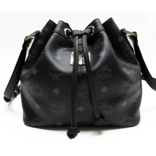 Pre-owned Bucket Bags, female, , Size: ONE SIZE Pre-owned Leather handbags - MCM Pre-owned - Modalova