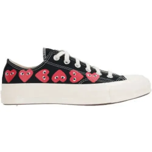 Sneakers, female, , Size: 6 US Converse Sneakers with Filip Pagowski Heart Print - Comme des Garçons Play - Modalova