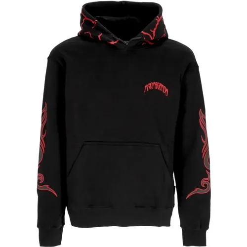 Hoodies, male, , Size: L Triangle Panda Hoodie - Propaganda - Modalova