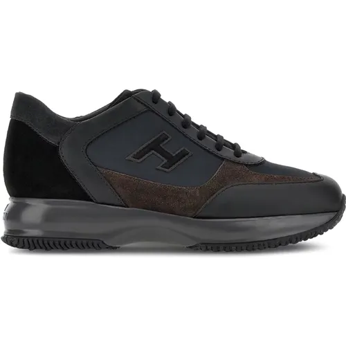 Interactive Sneakers Urban Casual Look , male, Sizes: 10 UK, 7 1/2 UK, 6 UK, 5 1/2 UK, 9 UK, 8 1/2 UK, 6 1/2 UK, 5 UK, 7 UK, 8 UK - Hogan - Modalova