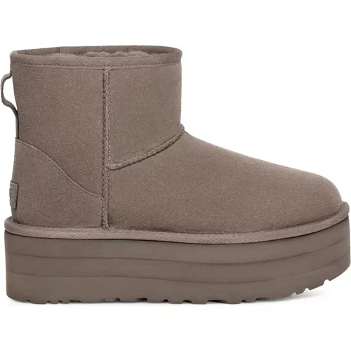 Klassische Mini-Plattform Stiefel , Damen, Größe: 41 EU - Ugg - Modalova