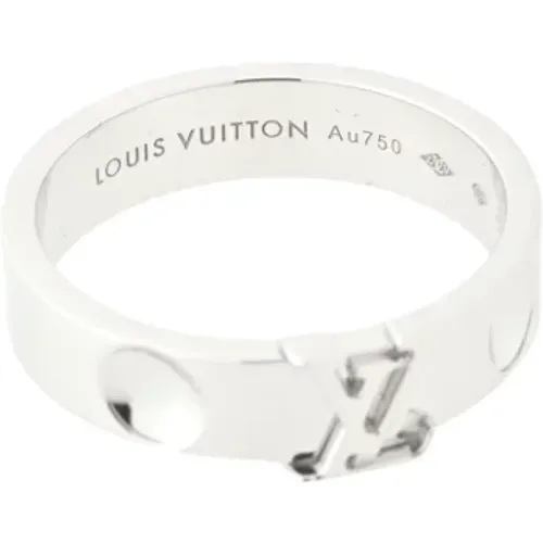 Pre-owned White Gold rings , female, Sizes: ONE SIZE - Louis Vuitton Vintage - Modalova