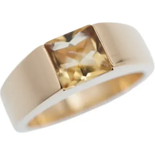 Pre-owned Jewellery, female, , Size: ONE SIZE Pre-owned Gold rings - Cartier Vintage - Modalova